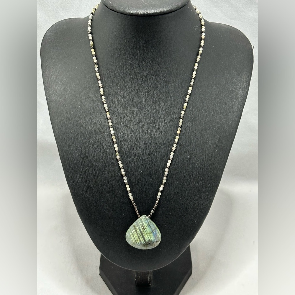 Handcrafted Labradorite necklace